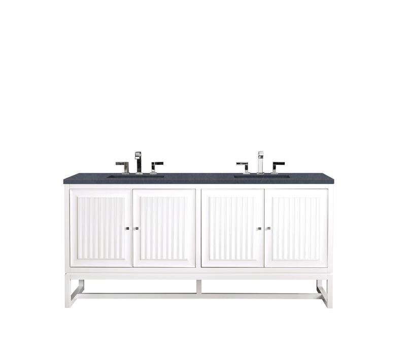 James Martin Athens 72" Double Bathroom Vanity
