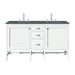 James Martin Addison 60" Double Bathroom Vanity