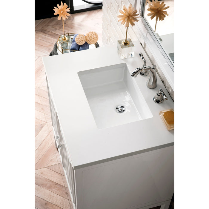 James Martin Vanities Athens 30" Single Bathroom Vanity