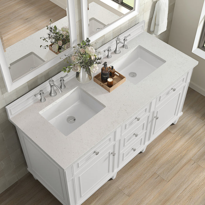 James Martin Vanities Lorelai 60" Double Bathroom Vanity