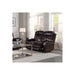 Acme Furniture Emrys Rf Loveseat in Chocolate Top Grain Leather LV01978-1