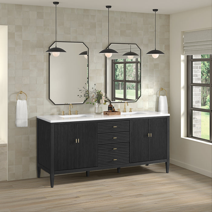James Martin Vanities Myrrin 72" Double Vanity