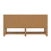 Malibu 72" Double Vanity, Amber Birch w/ 3 CM Parisien Bleu Top w/ FreePower Wireless Charger
