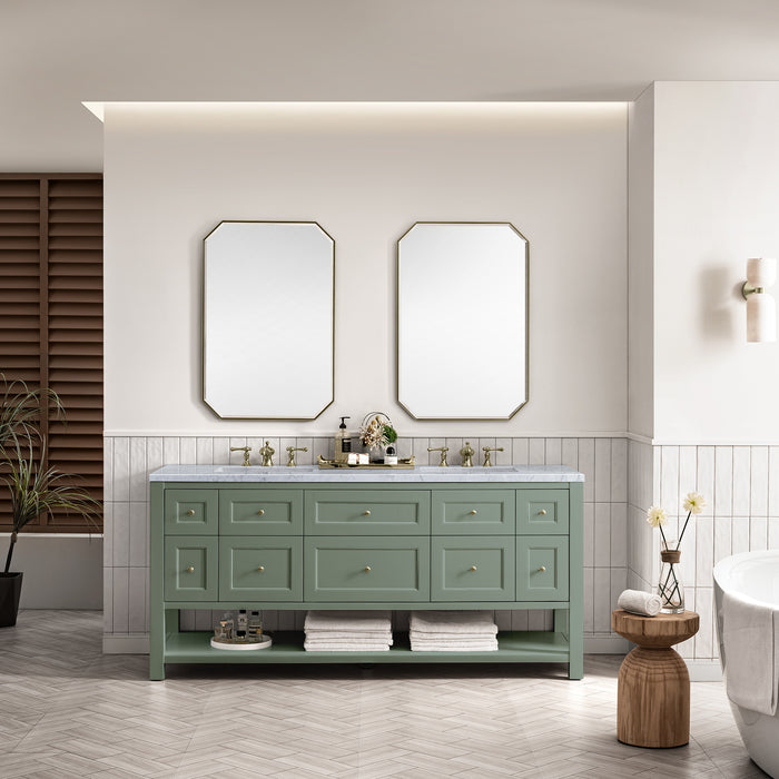 James Martin Vanities Breckenridge 72" Double Vanity