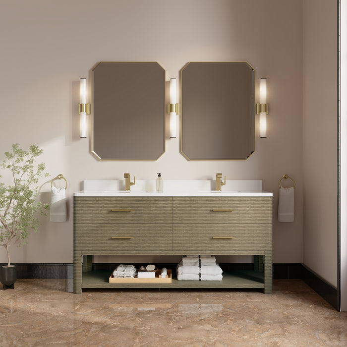 James Martin Vanities Lucian 72" Double Vanity