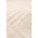 Pasargad Home Edgy Collection Hand-Tufted Bamboo Silk & Wool Area Rug, 5' 0" X 8' 0", Ivory pvny-23 5x8
