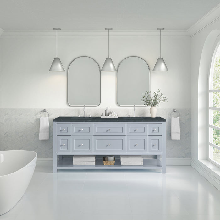James Martin Vanities Breckenridge 72" Double Vanity