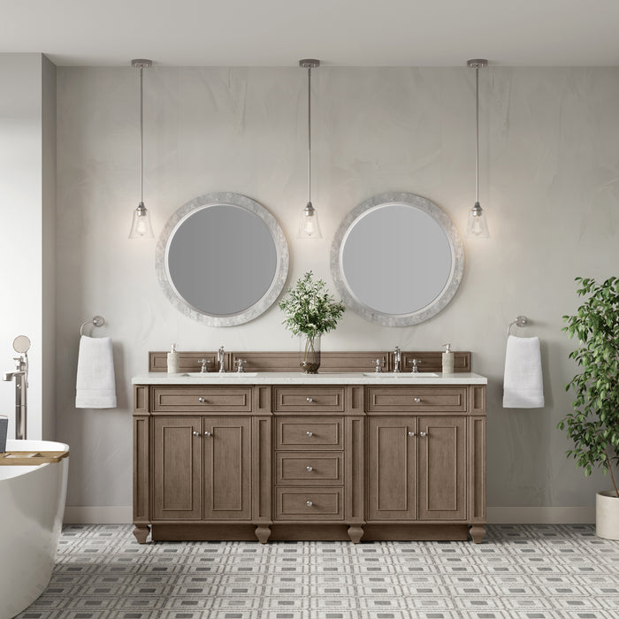 James Martin Vanities Bristol 72" Double Vanity