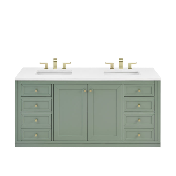 James Martin Vanities Chicago 60" Double Vanity