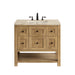Breckenridge 36" Single Vanity, Light Natural Oak, w/ 3 CM Tajnar Eclos Top