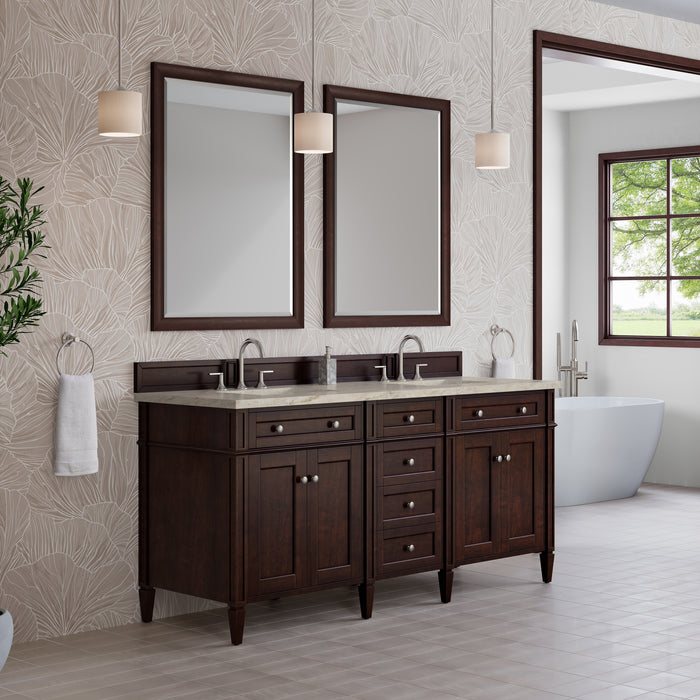 James Martin Vanities Brittany 72" Double Vanity