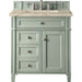 Brittany 30" Single Vanity, Sage Green, w/ 3 CM Tajnar Eclos Top