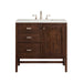 Addison 36" Single Vanity, Mid-Century Acacia w/ 3 CM Lime Delight Silestone Top
