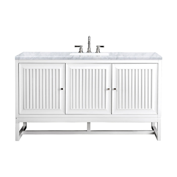 James Martin Vanities Athens 60" Single Bathroom Vanity