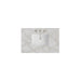 36" Single Top, 3 CM Victorian Silver Silestone w/ Sink