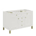 Chicago 48" Single Vanity, Glossy White