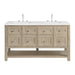 Breckenridge 60" Double Vanity, Serenity Blue, w/ 3 CM Tajnar Eclos Top
