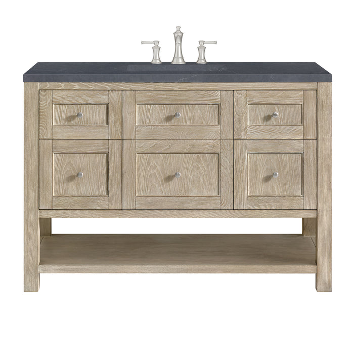 Breckenridge 48" Single Vanity, Smokey Celadon w/ 3 CM Ethereal Noctis Top w/FreePower Wireless Charger