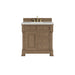 Brookfield 36" Single Vanity, Pecan w/ 3 CM Lime Delight Silestone Top
