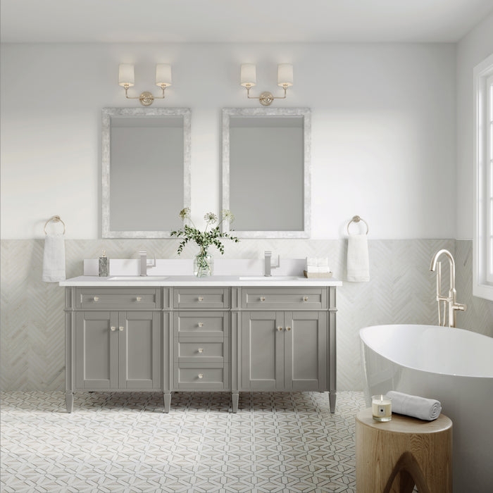 James Martin Vanities Brittany 72" Double Vanity