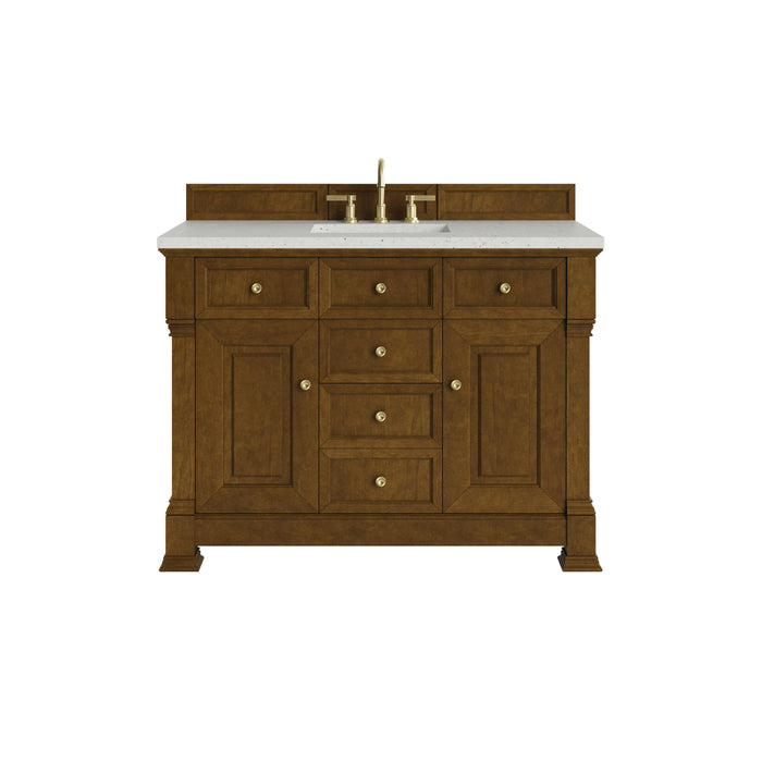 Brookfield 48" Single Vanity, Honey Oak