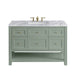 Breckenridge 48" Single Vanity, Light Natural Oak w/ 3 CM Eternal Jasmine Pearl Top w/FreePower Wireless Charger