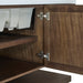 Marcello 48" Single Vanity, Chestnut w/ 3 CM Victorian Silver Silestone Top w/ FreePower Wireless Charger