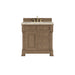 Brookfield 36" Single Vanity, Pecan, w/ 3 CM Tajnar Eclos Top