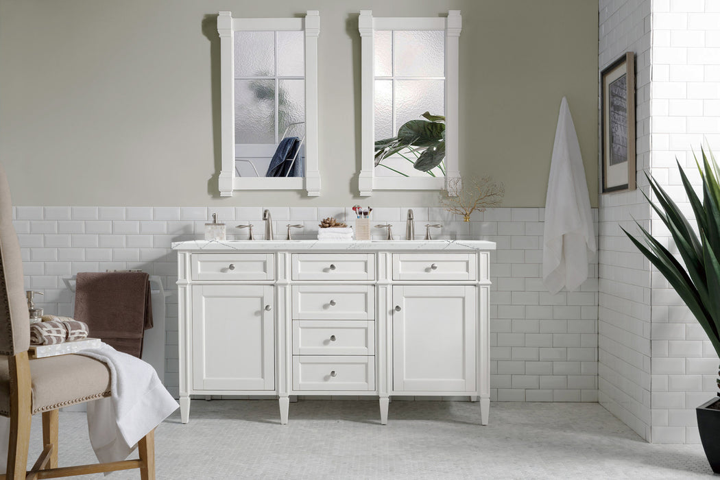James Martin Vanities Brittany 60" Double Bathroom Vanity