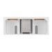 James Martin Vanities Lorelai 60" Double Vanity