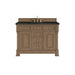 Brookfield 48" Single Vanity, Honey Oak w/ 3 CM Parisien Bleu Silestone Top w/ FreePower Wireless Charger