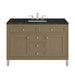 Chicago 48" Single Vanity, Smokey Celadon, w/ 3 CM Eternal Jasmine Pearl Silestone® Top w/FreePower Wireless Charger