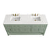 James Martin Vanities Breckenridge 72" Double Vanity Base Only