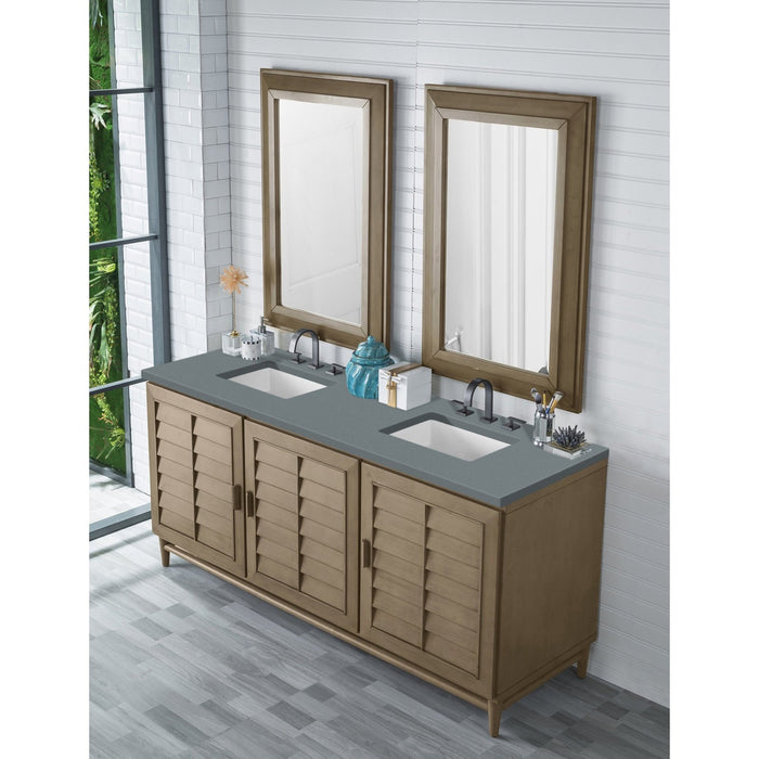 James Martin Vanities Portland 72" Double Vanity