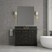 Brookfield 48" Single Vanity, Pecan, w/ 3 CM Siberian Silestone Top w/FreePower Wireless Charger