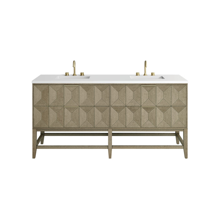 James Martin Vanities Emmeline 72" Double Vanity