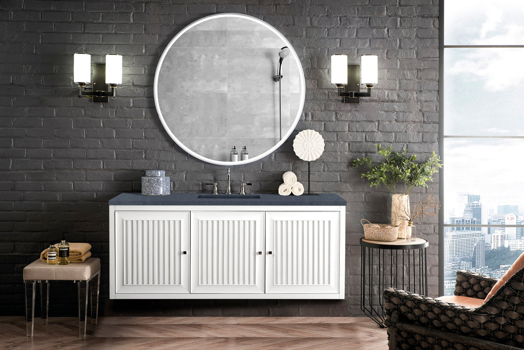 James Martin Vanities Athens 60" Single Bathroom Vanity