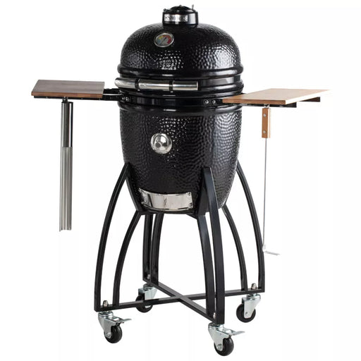 Saffire Kamado Medium Ceramic Grill and Smoker SGUB15-CGOB/KSC