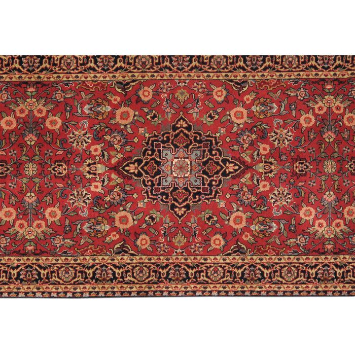 Pasargad Home Azerbaijan Collection Hand-Knotted Lamb's Wool Area Rug- 2' 6" X 18' 4", Rust PL 2.06x18