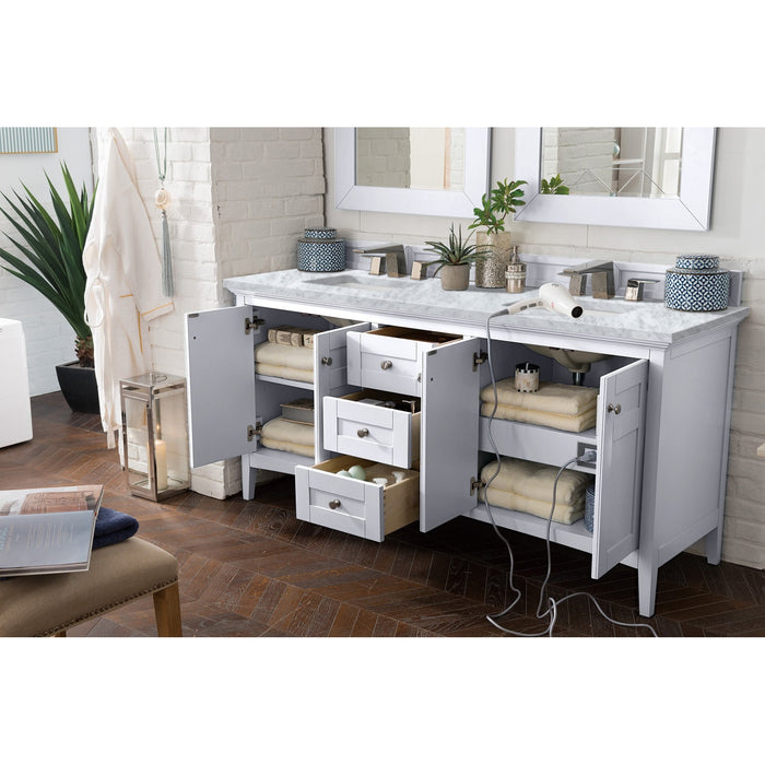 James Martin Vanities Palisades 72" Double Bathroom Vanity