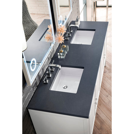 James Martin Athens 72" Double Bathroom Vanity