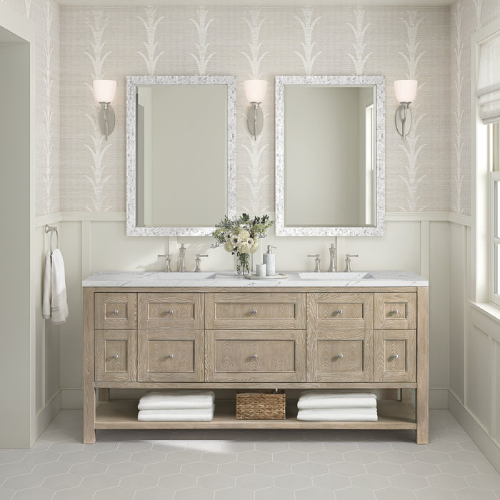 James Martin Vanities Breckenridge 72" Double Vanity