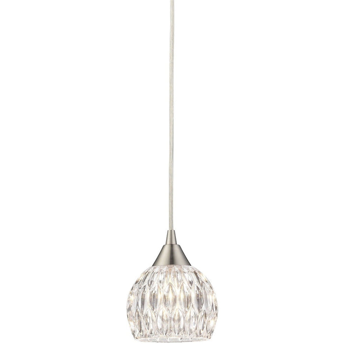 Kersey Satin Nickel Mini Pendant