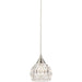 Kersey Satin Nickel Mini Pendant