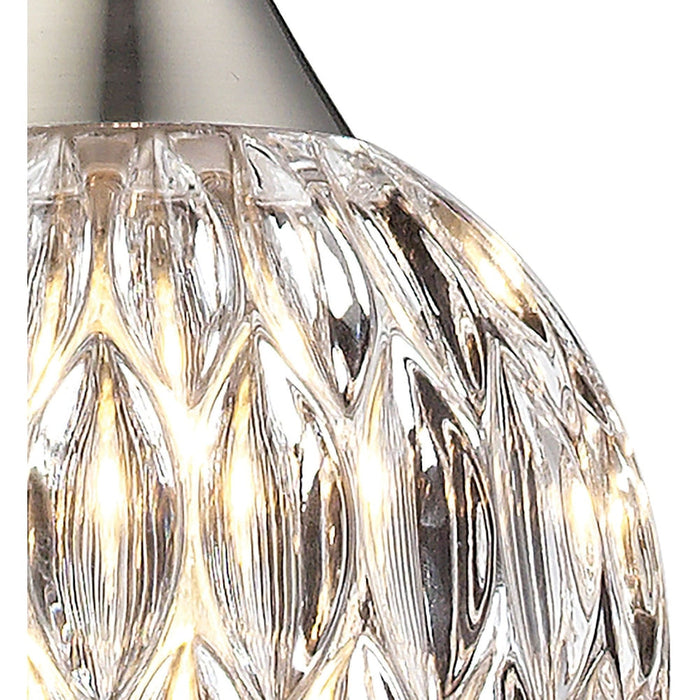 Kersey Satin Nickel Mini Pendant