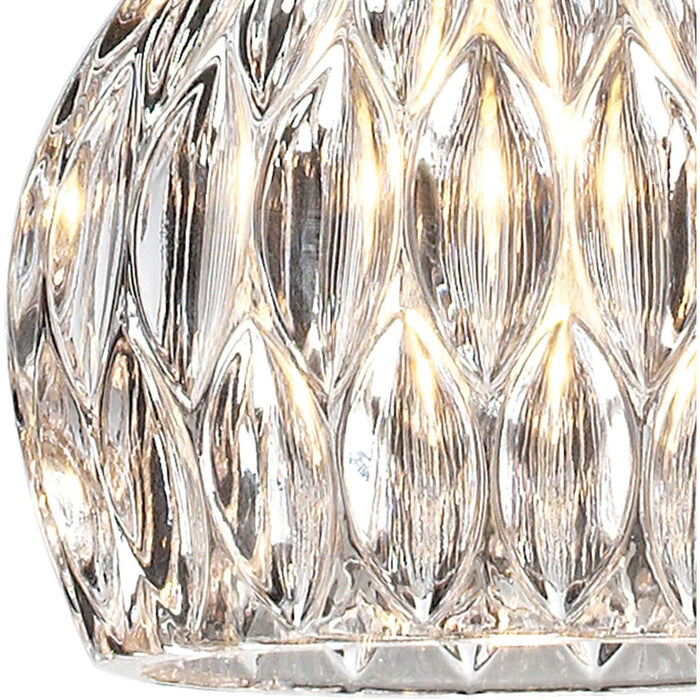 Kersey Satin Nickel Mini Pendant