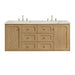 James Martin Vanities Laurent 60" Double Vanity