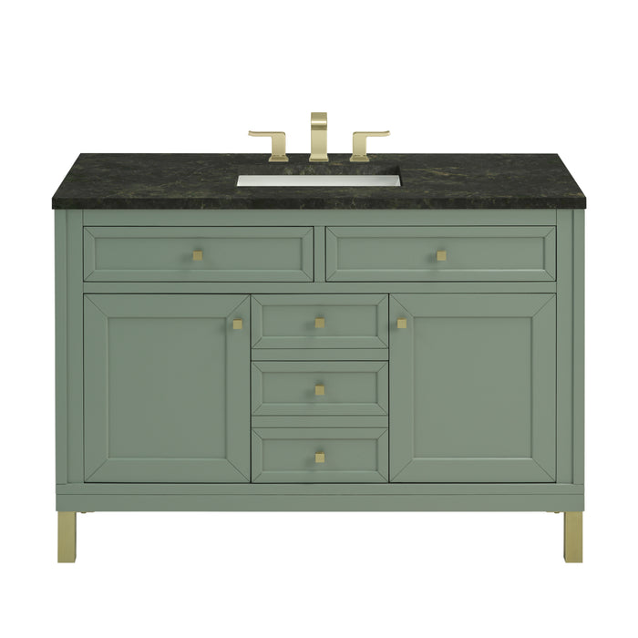 Chicago 48" Single Vanity, Smokey Celadon