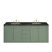 James Martin Vanities Chicago 72" Double Vanity