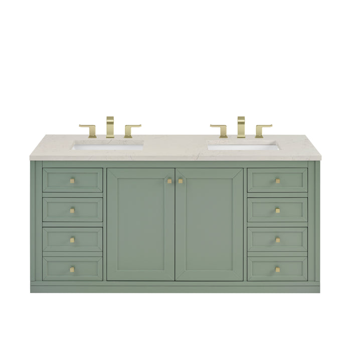 James Martin Vanities Chicago 60" Double Vanity